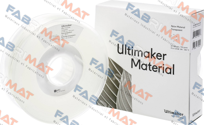 PAX - M2085 Transparent 750 - 215158 - (Nylon Transparent - PA Polyamide) Ultimaker