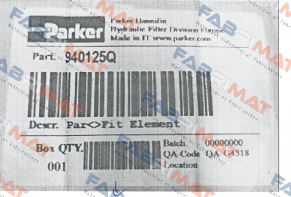 QA-G4518 Parker