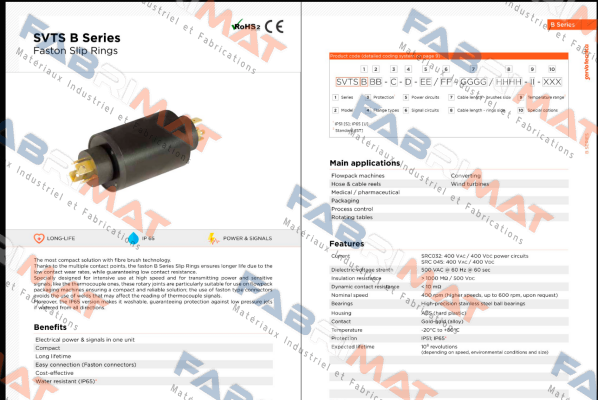 SVTS B 01-S-A-02/00-0000/0000-ST-000 Servotecnica