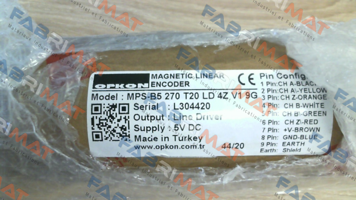 MPS-B5-0270-T20-LD-4Z-V1-9G Opkon