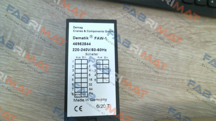 46952544 / FAW-1 220V-240V Demag