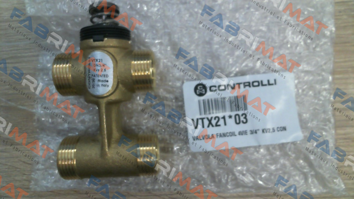 VTX21 3/4" (2.5) iSMA CONTROLLI