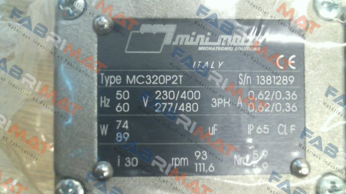 015V--A24--OA Minimotor