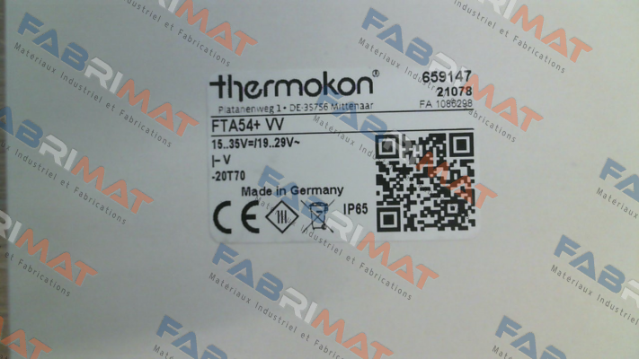 FTA54+ VV / 659147 Thermokon