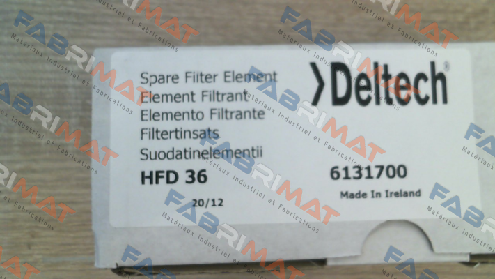 P/N:6131700; Type: HFD 36 Deltech