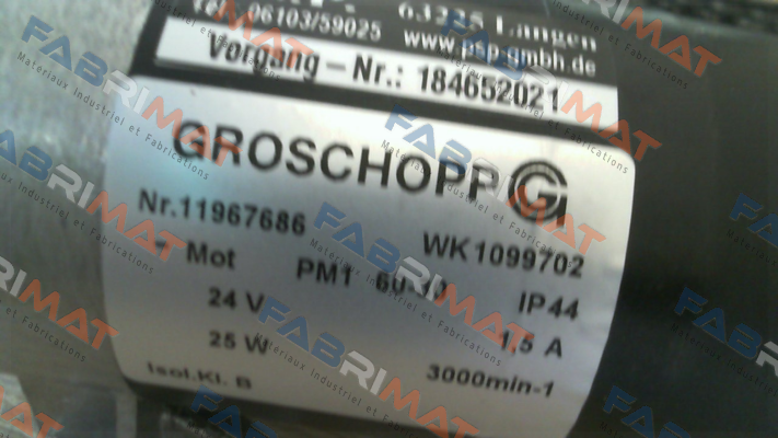 PM1 60-30 Groschopp