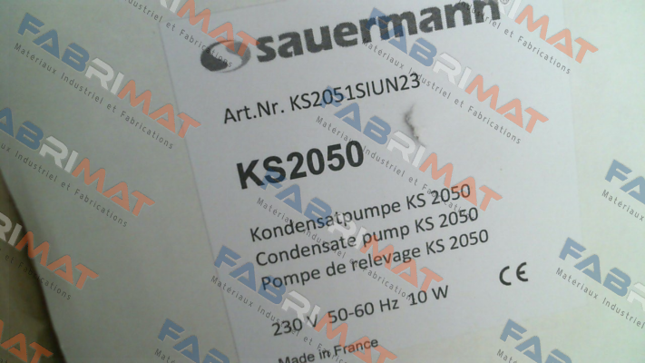 KS2051SIUN23 Sauermann