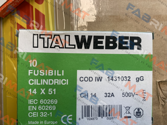 1431032 (pack x10) Italweber