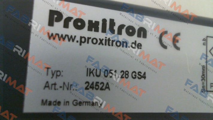 IKU 051.28 GS4 Proxitron