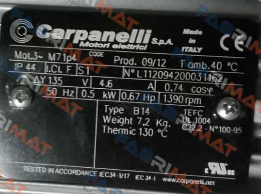 M71P4 Carpanelli