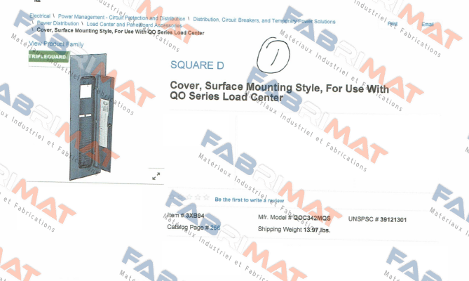 QOC342MQS Square D (Schneider Electric)