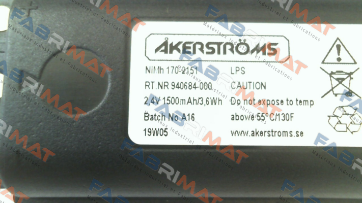 940684-000E AKERSTROMS