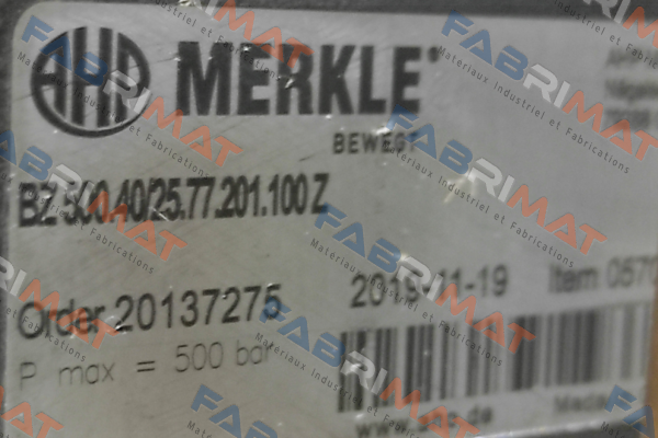 057032 / BZ 500.40/25.77.201.100 Z Merkle