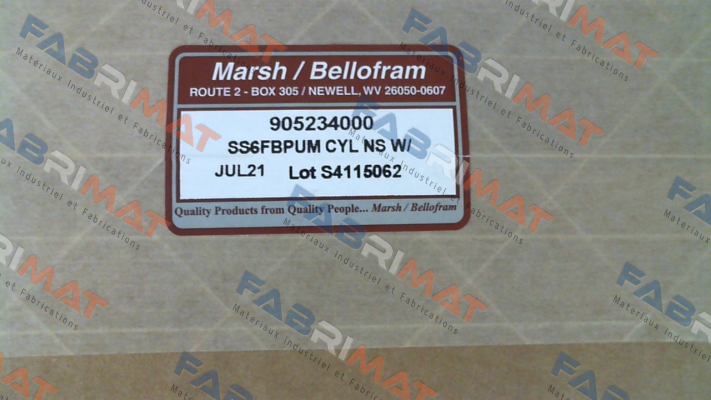 905-234-000 Bellofram