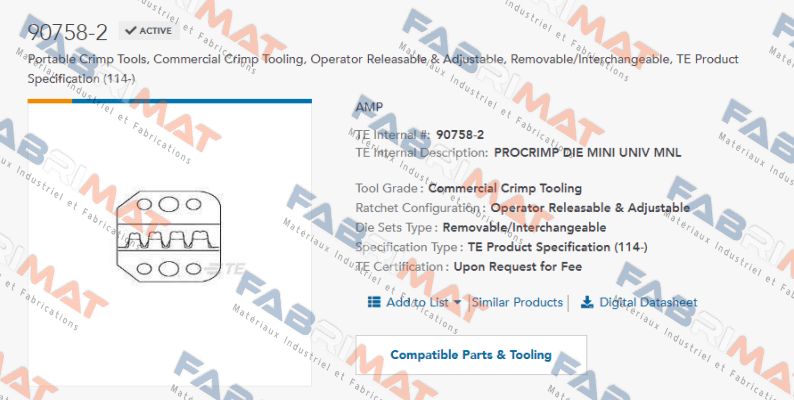 90758-2 TE Connectivity (Tyco Electronics)