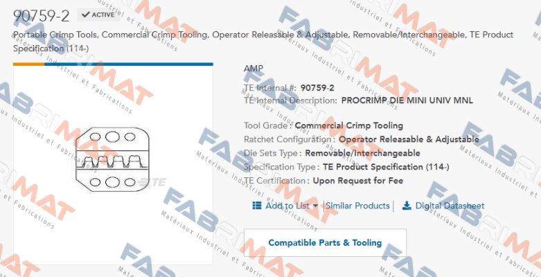 90759-2 TE Connectivity (Tyco Electronics)