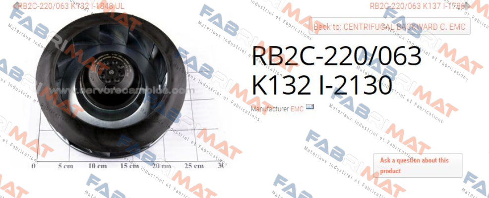 RB2C-220/063 K132 I-2130  Emc