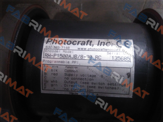 RH-P1500AJB/8-30 RC -0  Photocraft