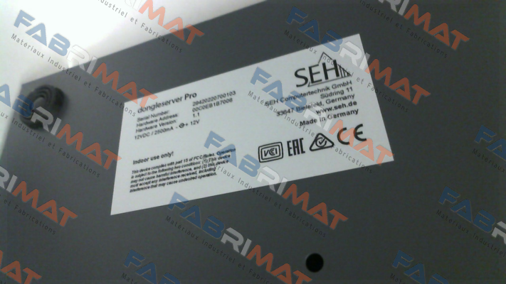 SE0034 // SEH dongleserver Pro (EU) SEH Technology