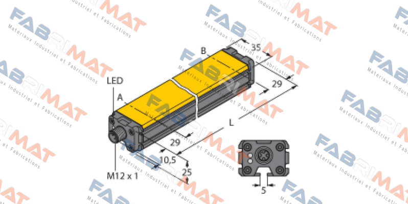 LI1000P1-Q25LM1-LIU5X3-H1151 Turck