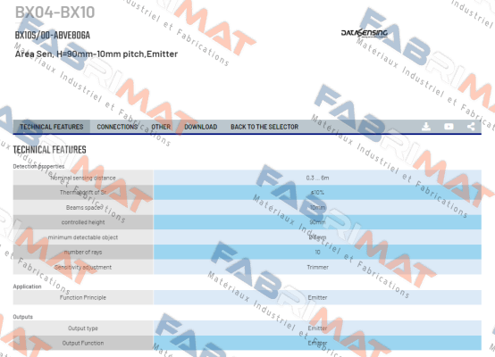 BX10S/00-ABVE806A Micro Detectors / Diell