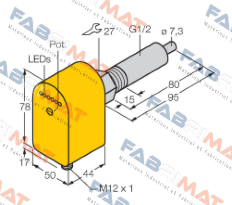 FCS-G1/2A4P-AP8X-H1141/L080 Turck