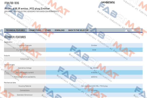 FFIH/00-1EV5 Micro Detectors / Diell