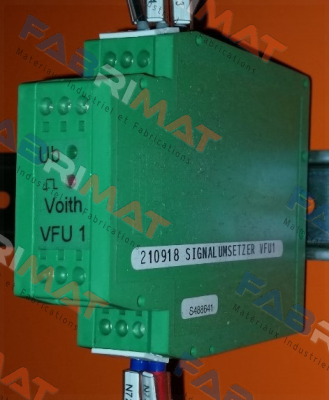 VFU1, serial no: S488641  Voith