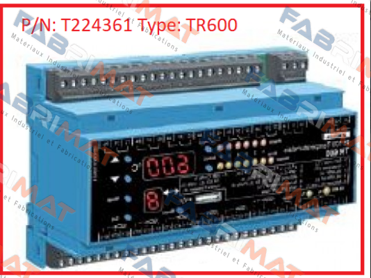 P/N: T224361 Type: TR600 Ziehl