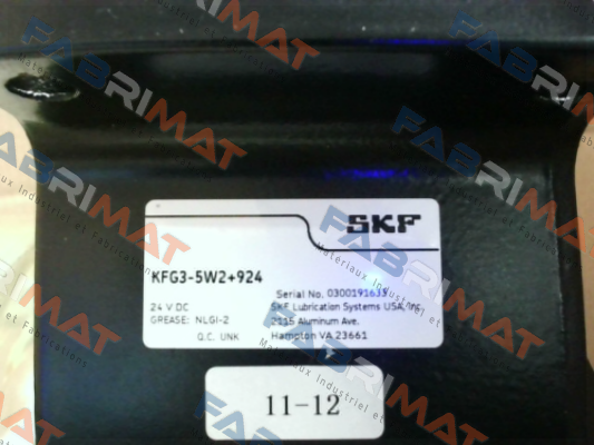 KFG3-5W2+924 Skf