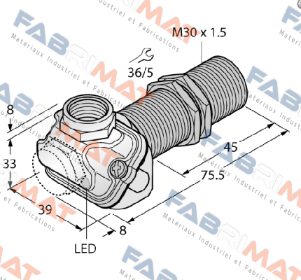 BI10-EM30EE-AP50X 15M Turck