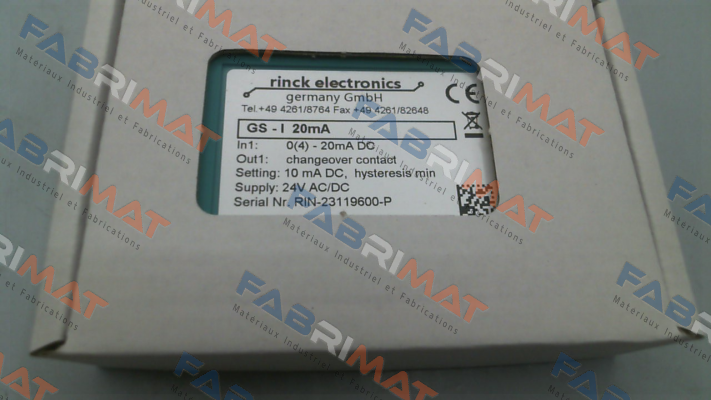 GS-I20mA Rinck Electronic