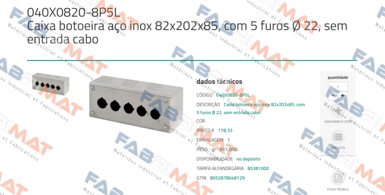 040X0820-8P5L New Elfin