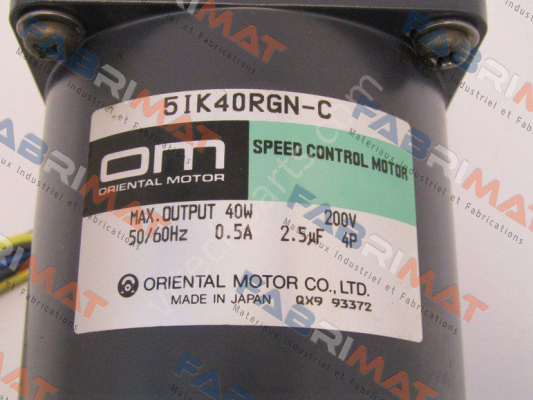 5IK40RGN-CW2E Oriental Motor