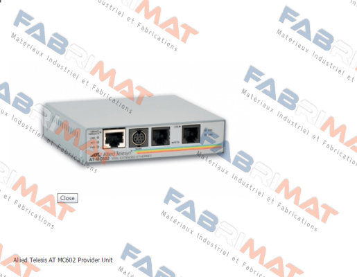 AT-MC602 obsolete  Allied Telesis