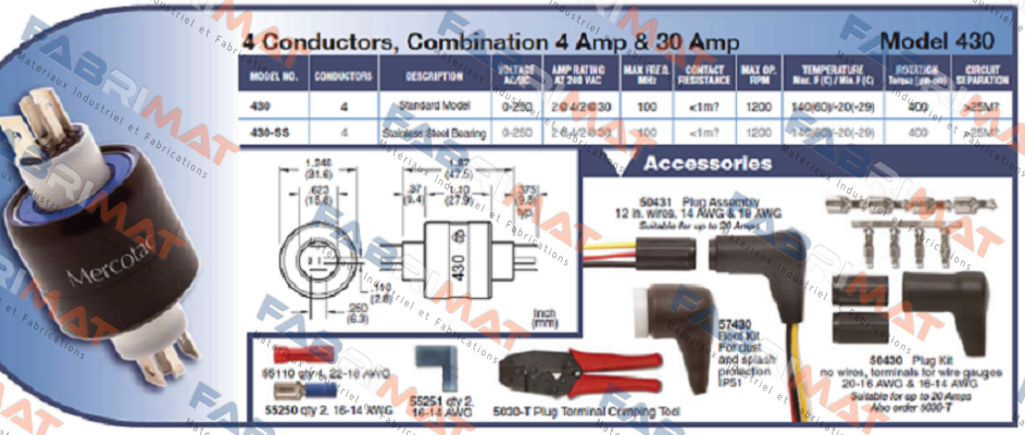 LM04-04300-00 Typ 430  Mercotac