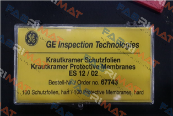 0067743  GE Inspection Technologies